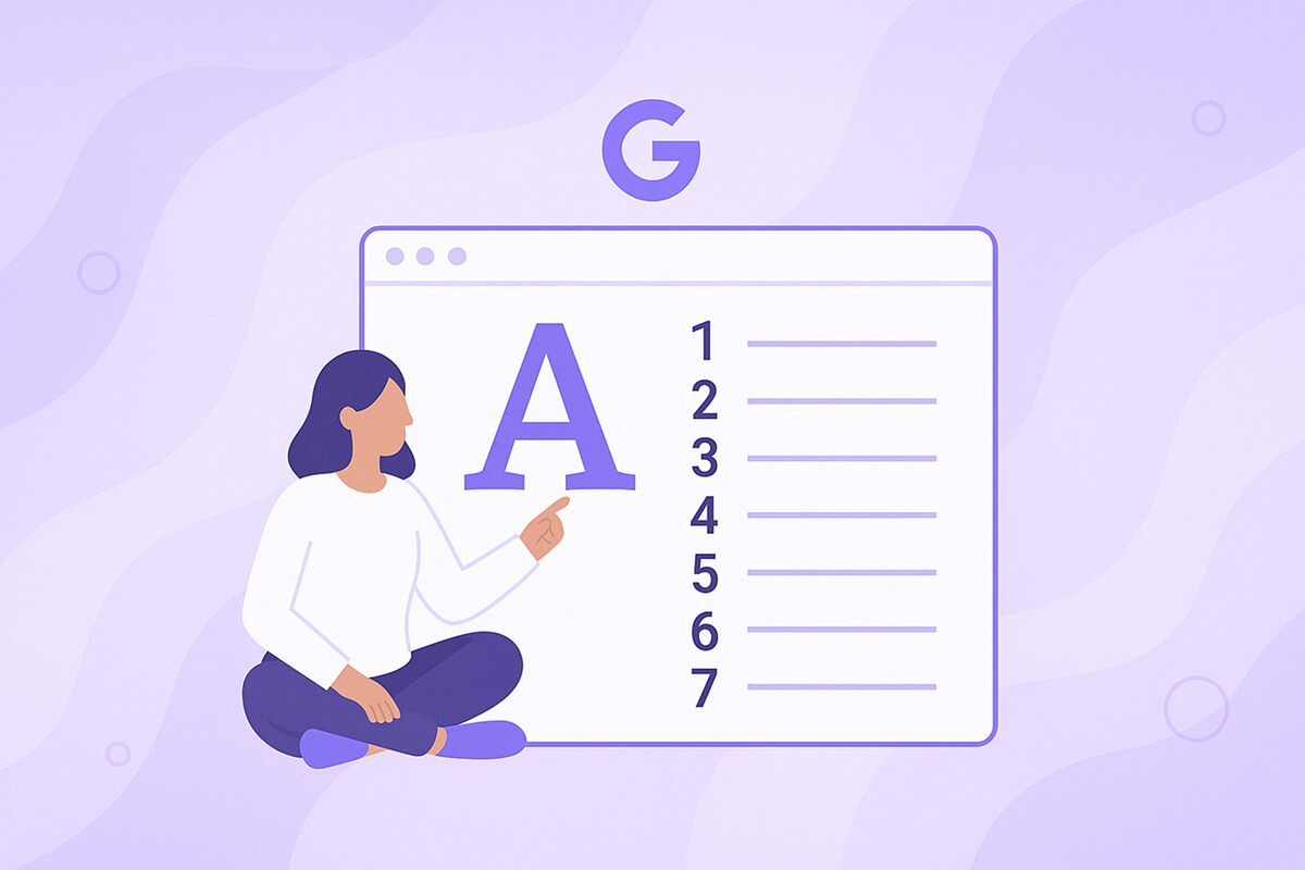 Top 10 Google Fonts for your website