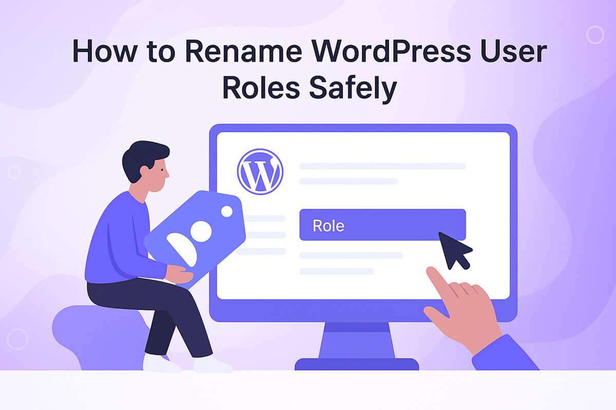 How to Rename WordPress User Roles Safely