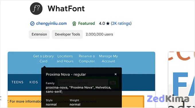WhatFont
