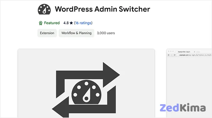 WordPress Admin Switcher