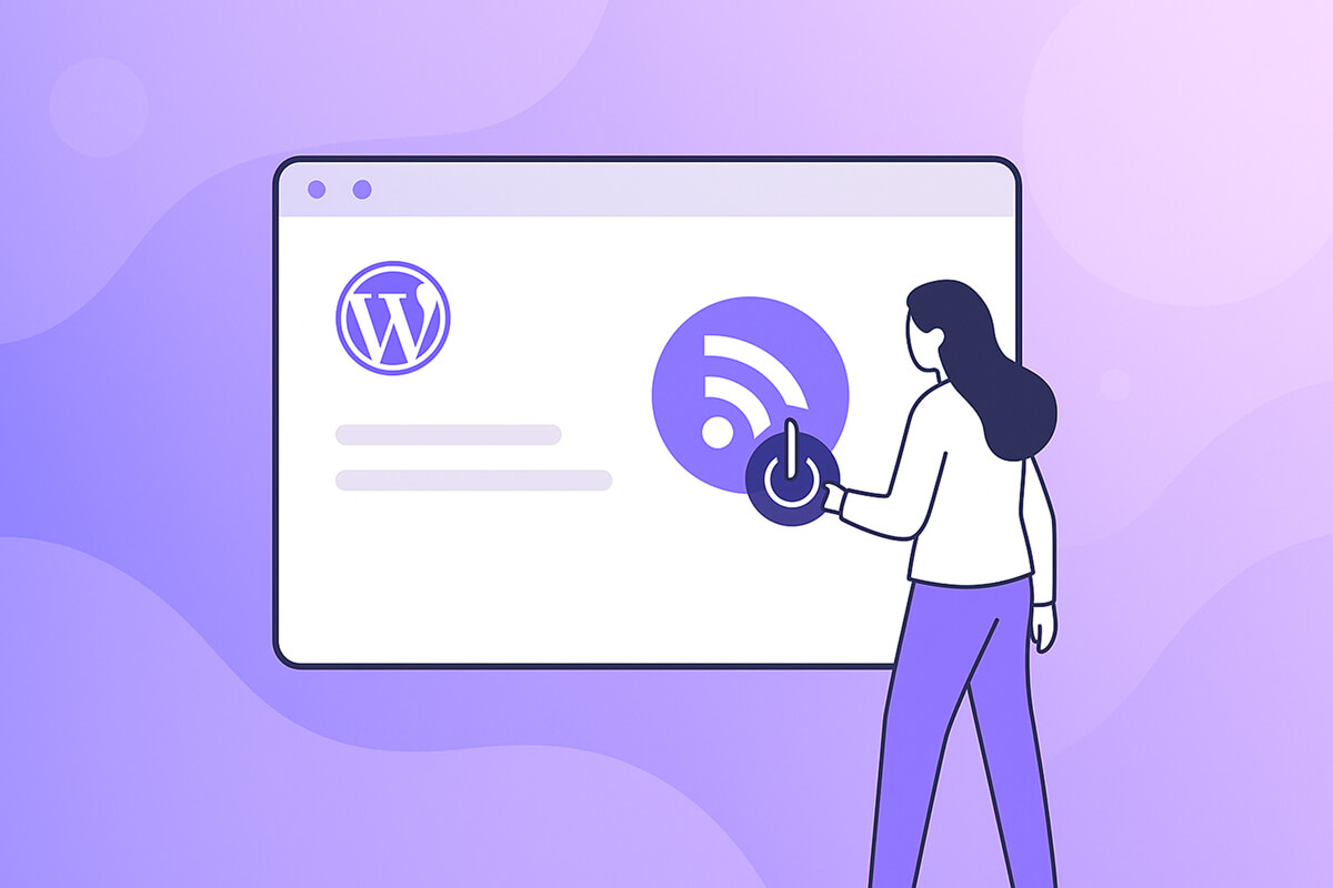 WordPress Disable RSS Feeds