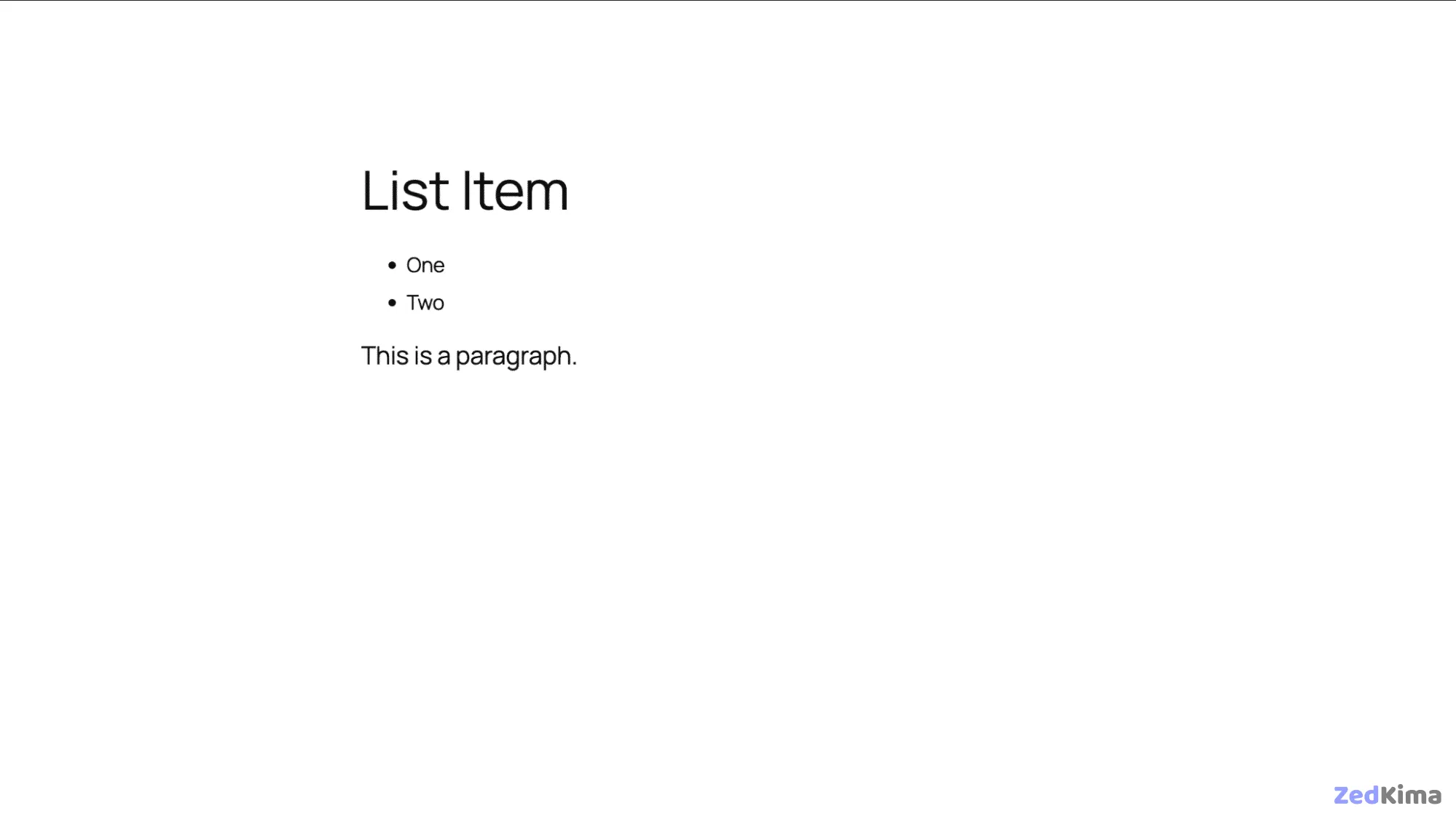 single fluid typography block