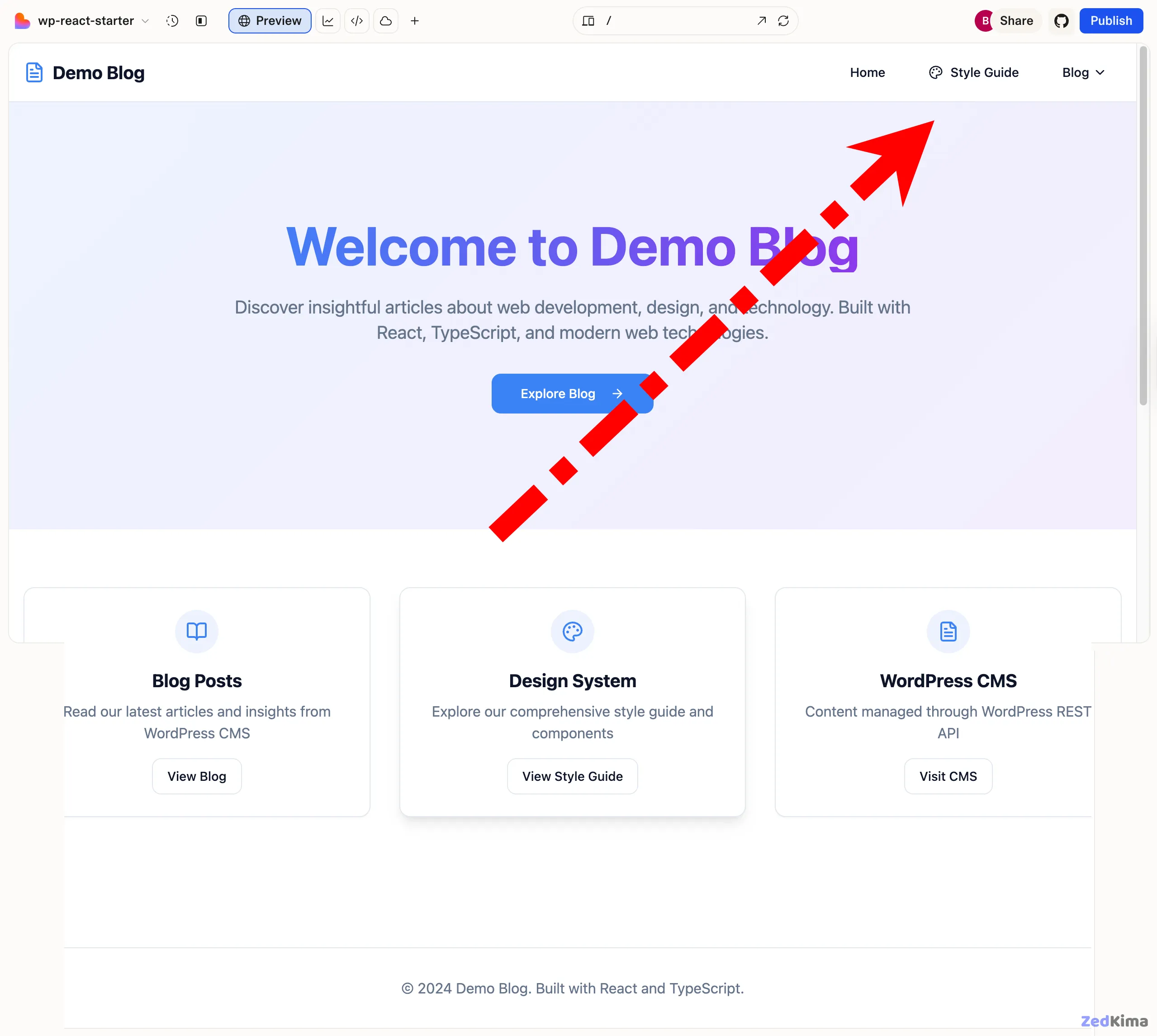 Adjusting the website’s user interface.